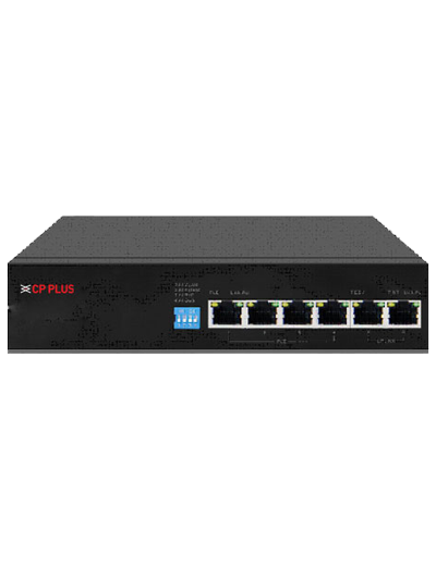 CP Plus 10-100 PoE Switch - CP Plus 10/100 PoE Switch for IP Camera Networks